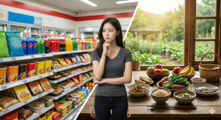 Pola Makan Modern vs Pola Makan Pedesaan